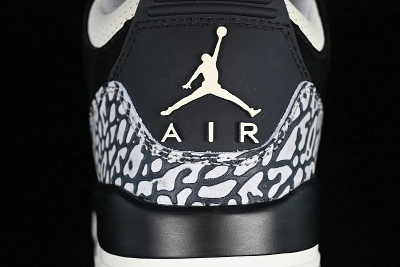 All categories Air Jordan Jordan series basketball shoes Air Jordan 3 Air Jordan 3 Retro "Off Noir" AJ3 Joe 3 old black cement CK9246-001